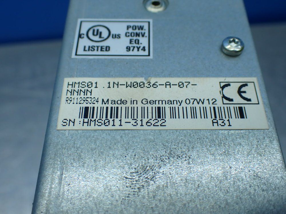 Rexroth Indradrive M Servo Drive. Hms01.1n-w0036 - R911295331