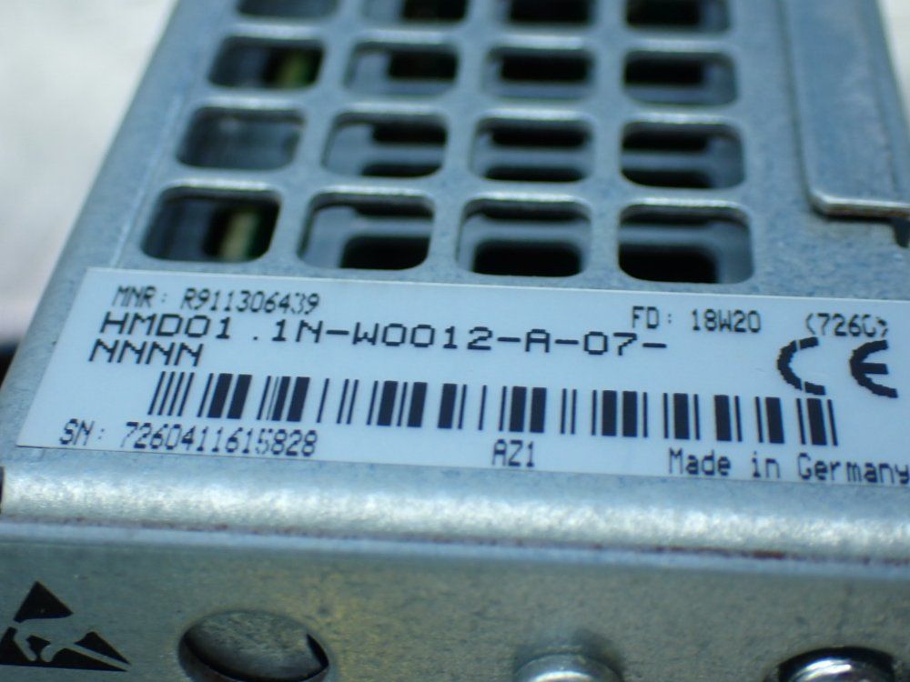 Rexroth Indradrive M Servo Drive. Hmd01.1n-w0012-a-07-nnnn - R911305634