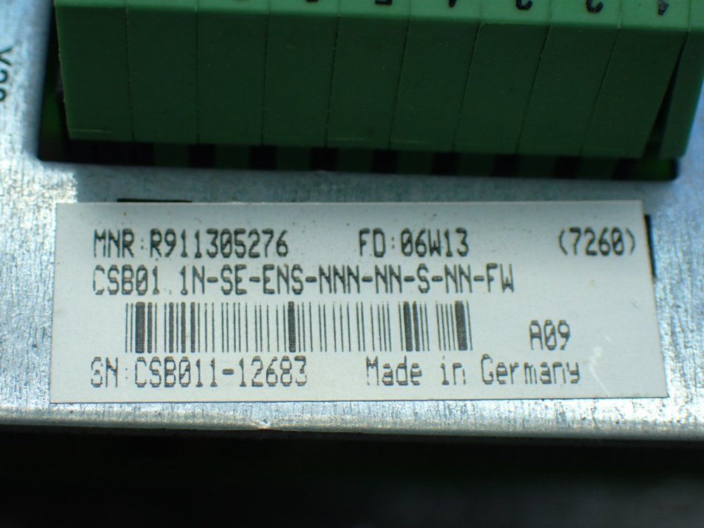 Rexroth Drive Controller Module. Csb01.1n-se-ens-nnn-nn-s-nn-fw - R911305276