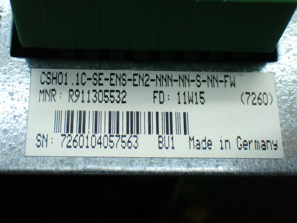 Rexroth Drive Controller Module. Csh01.1c-se-ens-en2-nnn-nn-s-nn-fw - R911305532