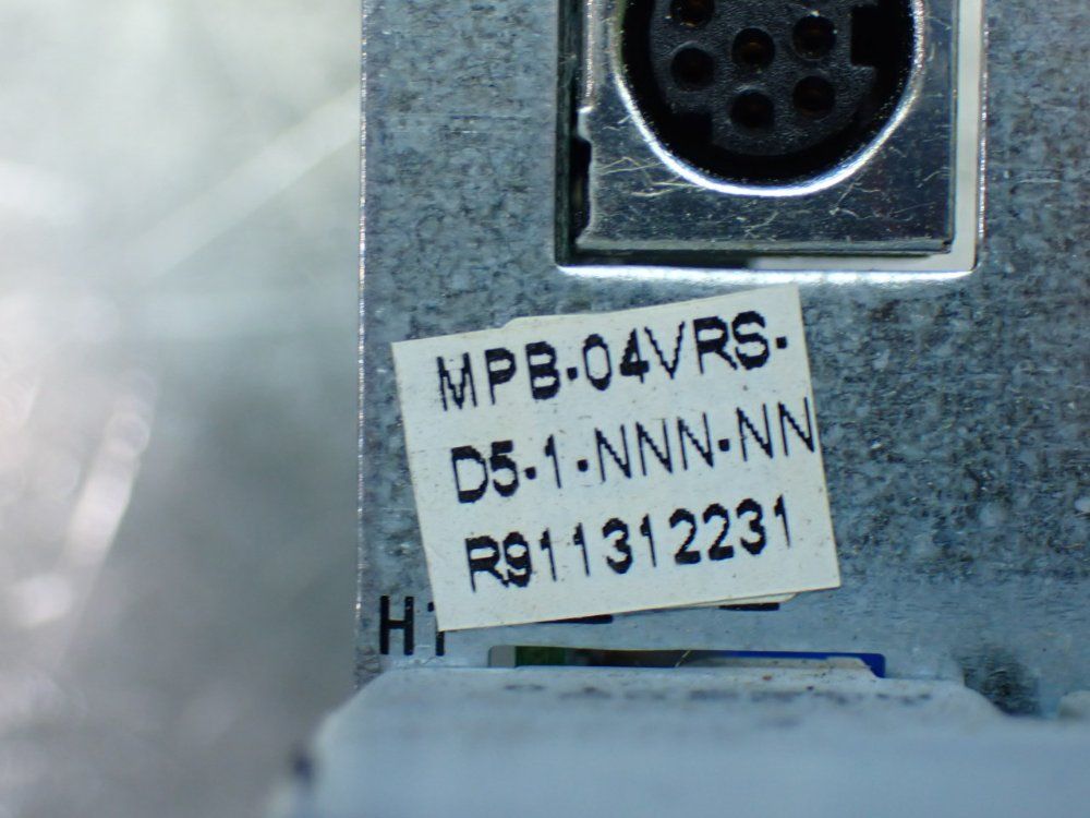 Rexroth Drive Controller Module. Mpb-04vrs-d5-1-nnn-nn - R911312231