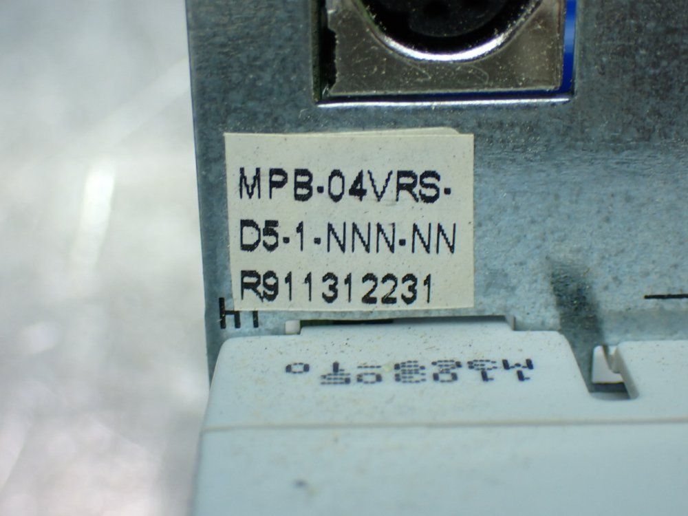 Rexroth Drive Controller Module. Mpb-04vrs-d5-1-nnn-nn - R911312231