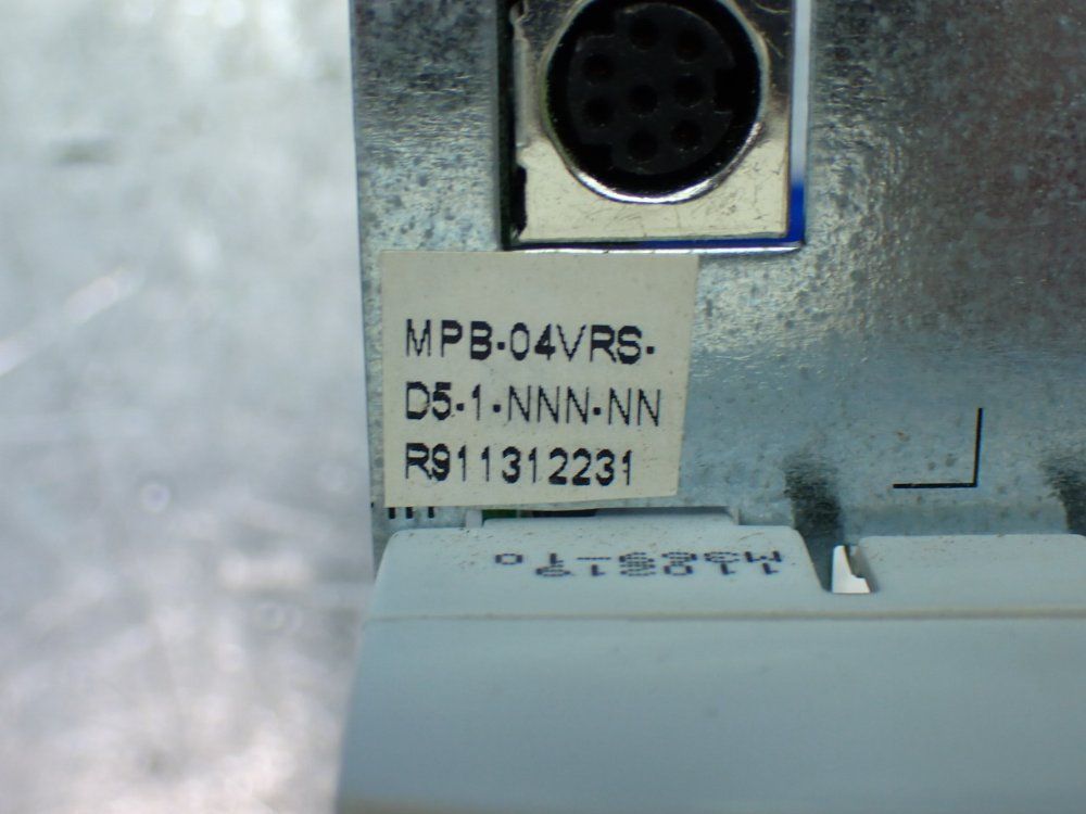 Rexroth Drive Controller Module. Mpb-04vrs-d5-1-nnn-nn - R911312231
