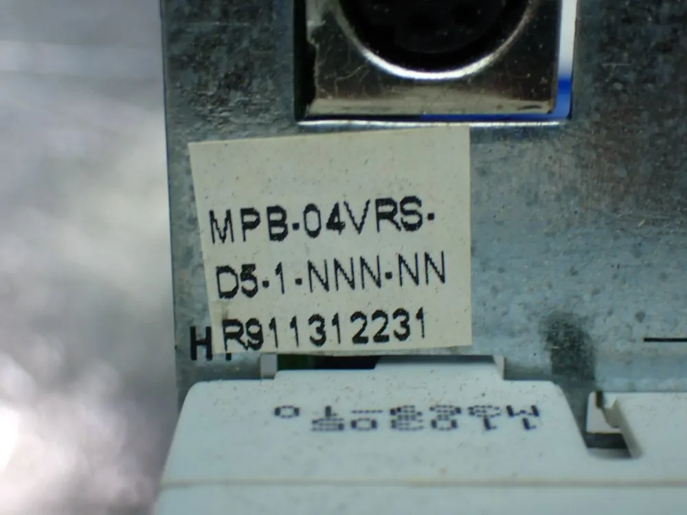 Rexroth Drive Controller Module. Mpb-04vrs-d5-1-nnn-nn - R911312231