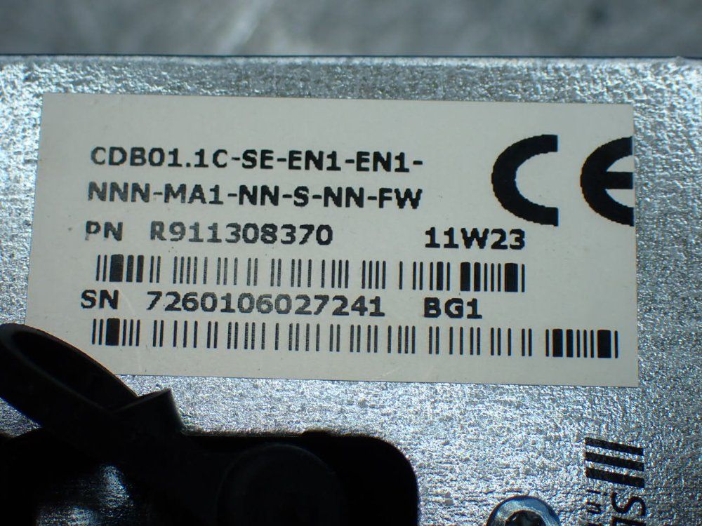 Rexroth Drive Controller Module. Cdb01.1c-se-en1-en1-nnn-ma1-nn-2-nn-fw - R911308370