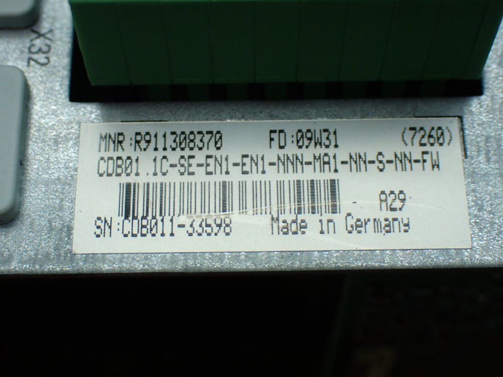 Rexroth Drive Controller Module. Cdb01.1c-se-en1-en1-nnn-ma1-nn-2-nn-fw - R911308370
