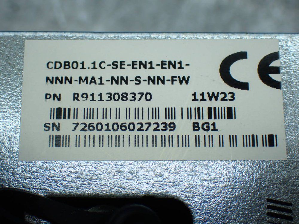 Rexroth Drive Controller Module. Cdb01.1c-se-en1-en1-nnn-ma1-nn-2-nn-fw - R911308370