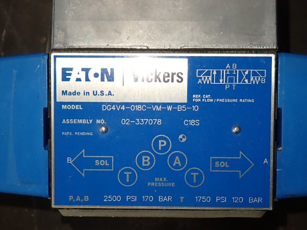 Eaton Valve - Dg4v4-018c-vm-w-b5-10