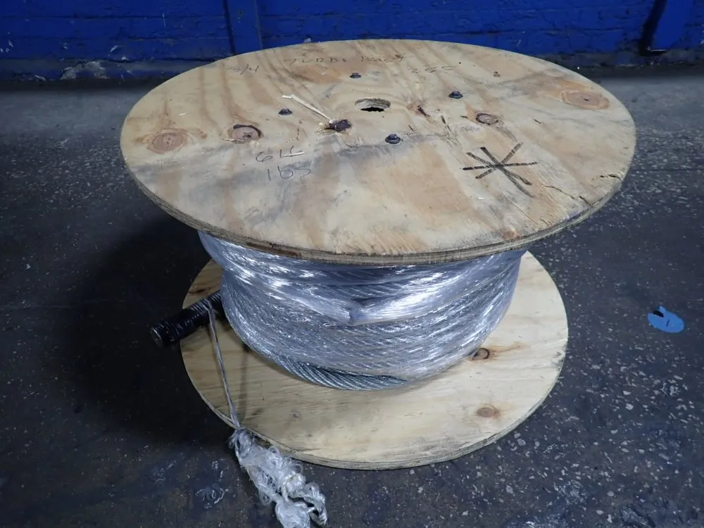 Spool Of Steel Cable