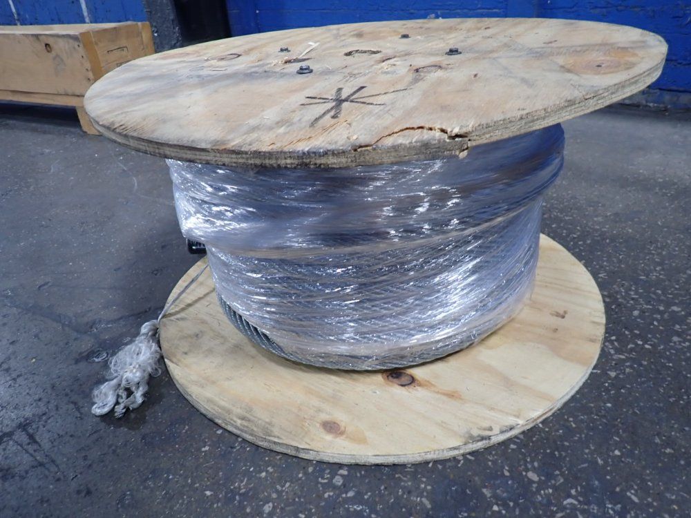 Spool Of Steel Cable