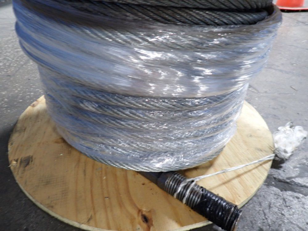 Spool Of Steel Cable