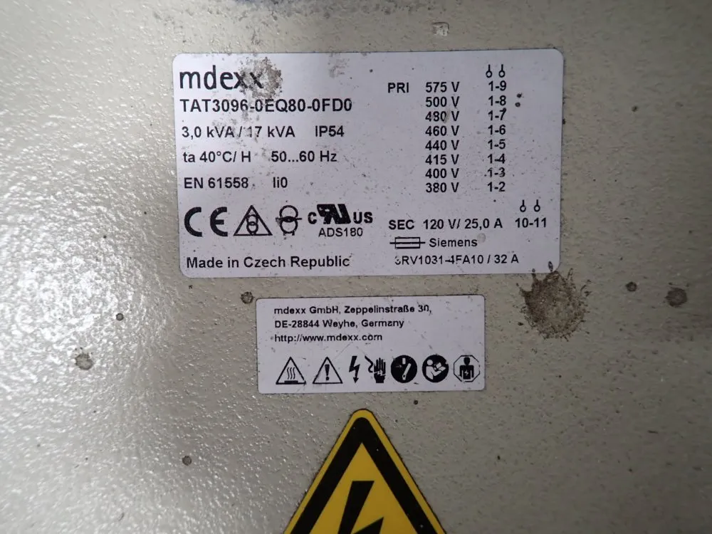 Mdexx 3.0 Kva/17 Kva Transformer