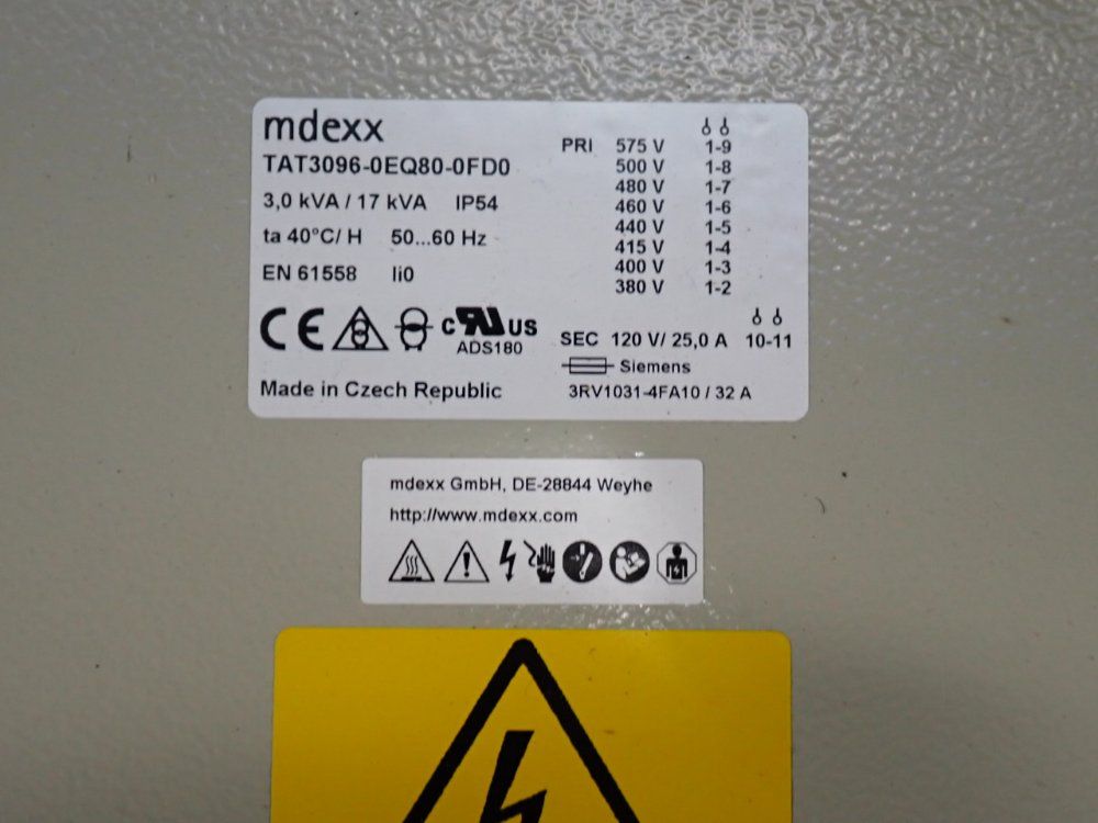 Mdexx 3.0 Kva/17 Kva Transformer