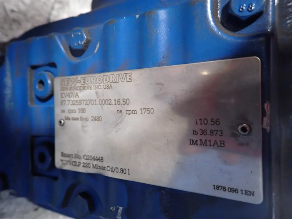 Sew-eurodrive Gear Reducer - Kv47/a