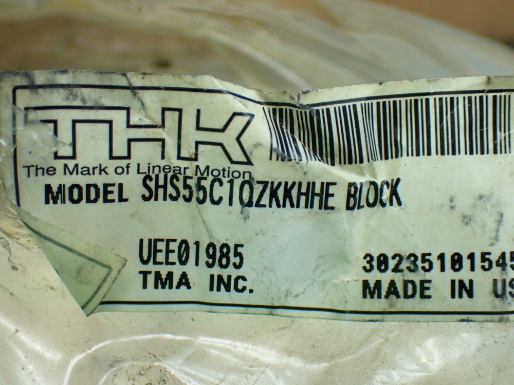 Thk Linear Guide Block - Shs56c1qzkkhhe Block