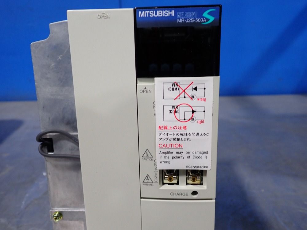 Mitsubishi 5000 W Servo Amplifier - Mr-j2s-500a