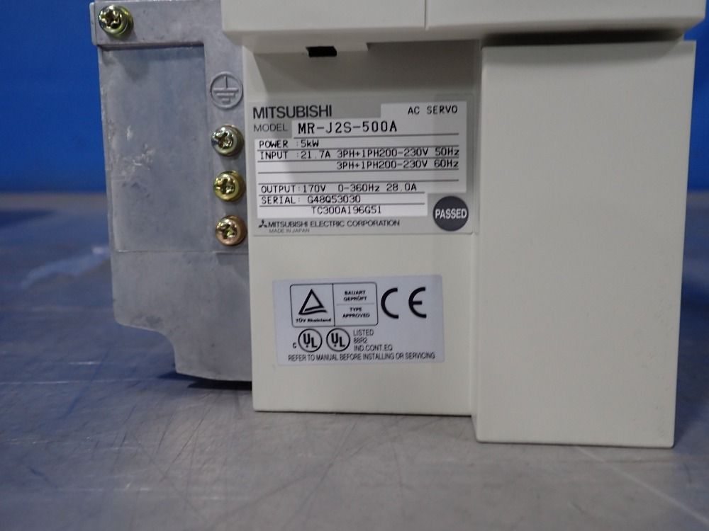 Mitsubishi 5000 W Servo Amplifier - Mr-j2s-500a