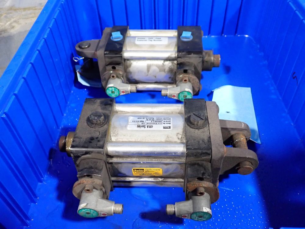 Parker 250 Psi Air Pneumatic Nfpa Cylinder, Qty: 2 - 03.25 Cbc4ma2us19ac