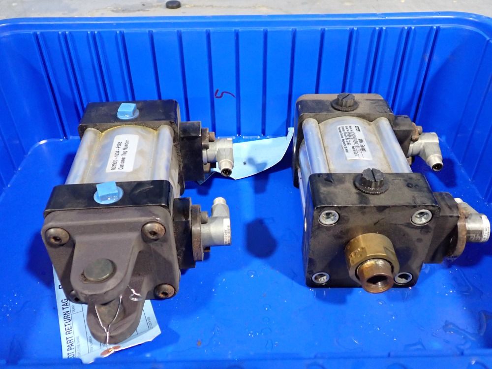 Parker 250 Psi Air Pneumatic Nfpa Cylinder, Qty: 2 - 03.25 Cbc4ma2us19ac