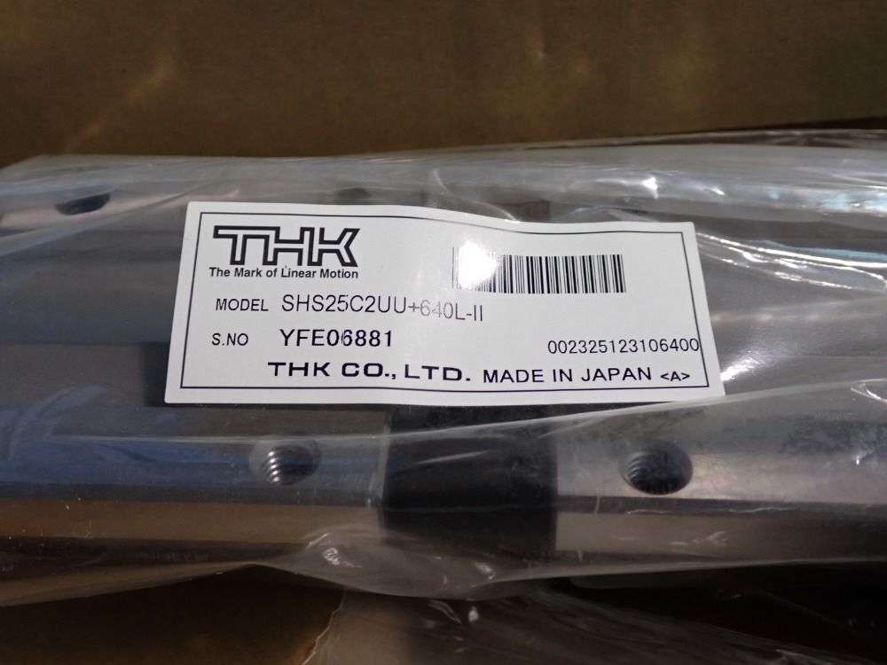 Thk Linear Bearing Guide, 2 Sets Of 2 - Shs25c2uu+640l-ii