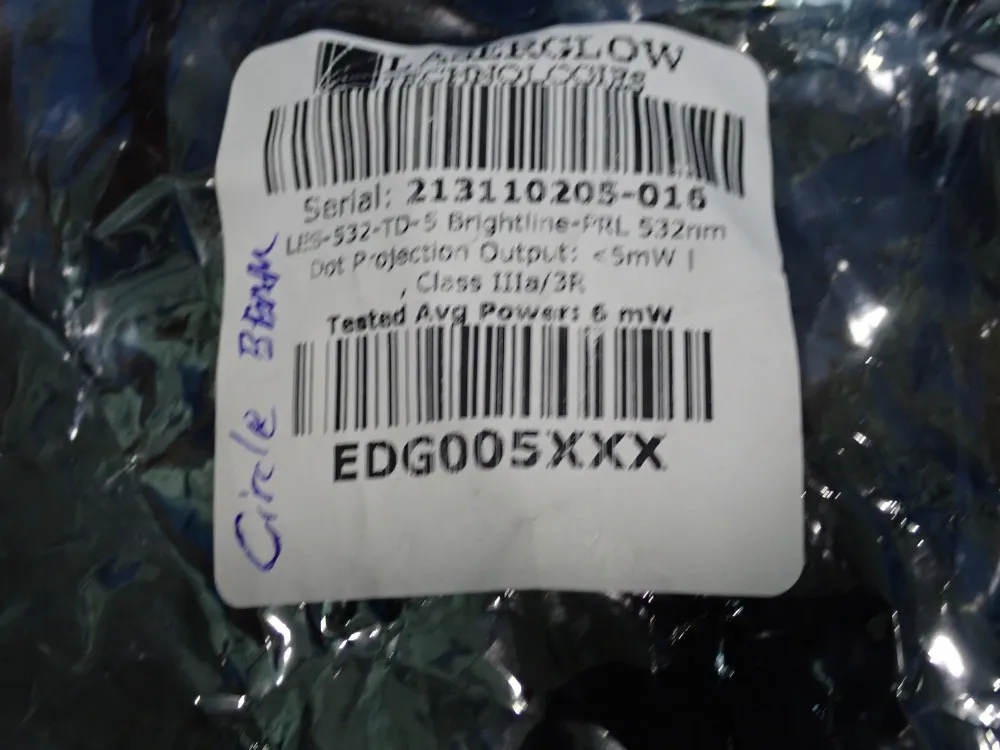 Laserglow Technologies Brightline Green Alignment Laser And Deluxe Mounting Bracket - Lbs-532-td-5