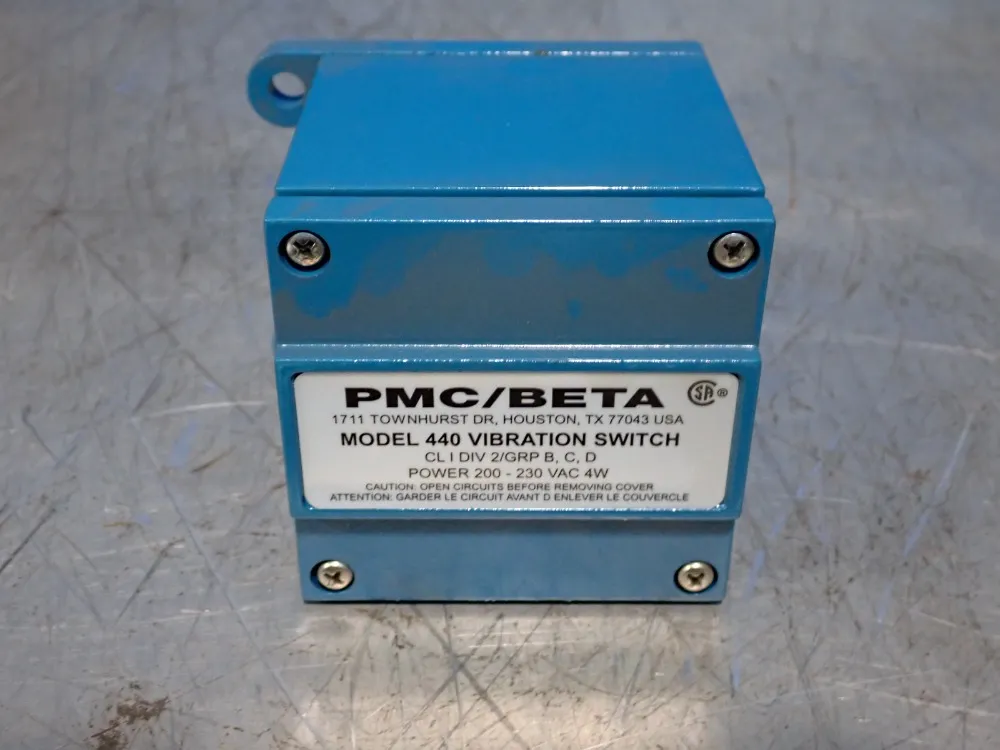 Pmc/beta 4 W Vibration Switch - 440dr-2022-0100