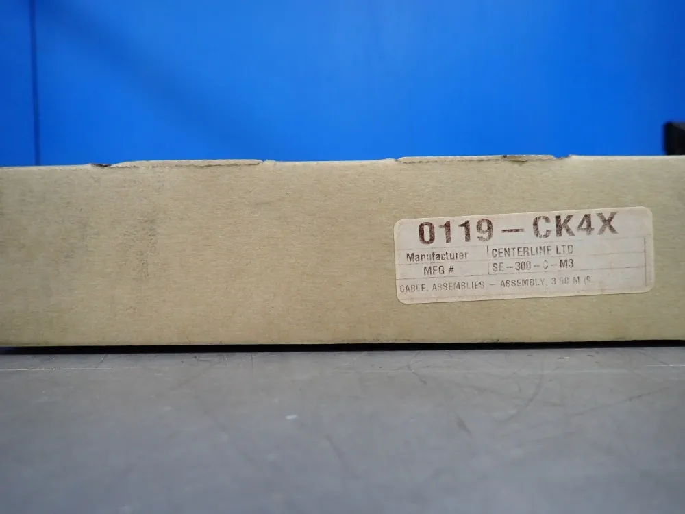 Centerline Ltd, Cable Assembly, Qty: 2 - 0119-ck4x