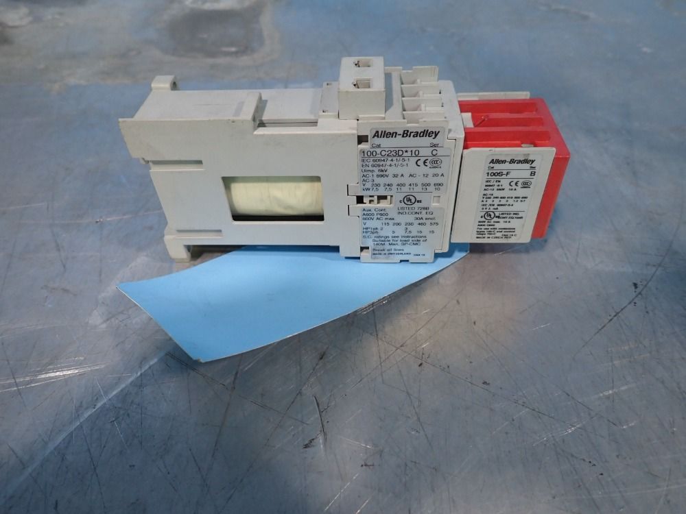 Allen-bradley 600 V Safety Contactor - 100s-c23dj14bc