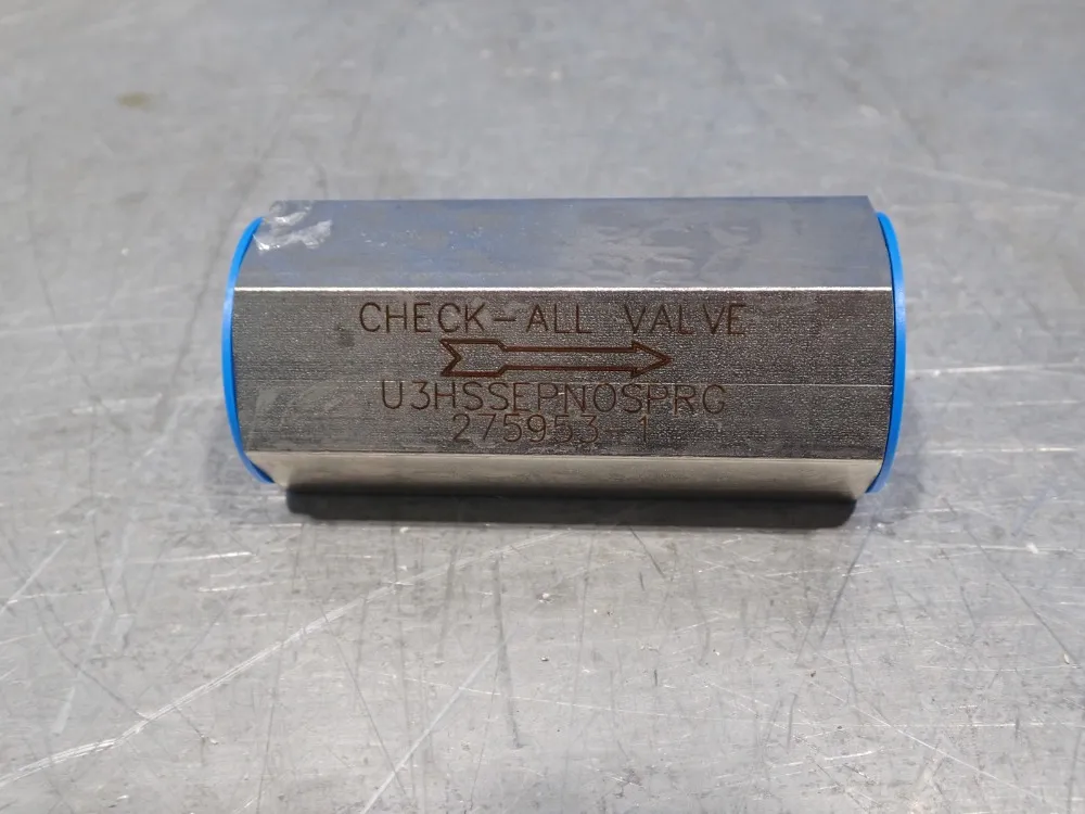 Check All Valves Spring-valve - U3hssepnosprg