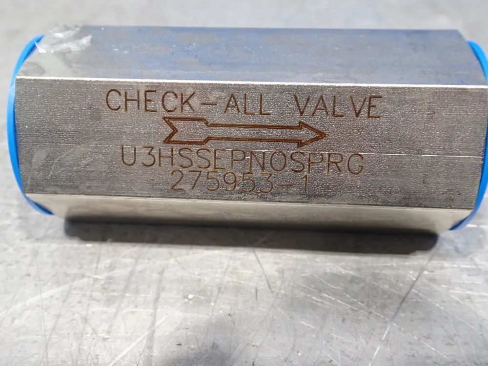 Check All Valves Spring-valve - U3hssepnosprg