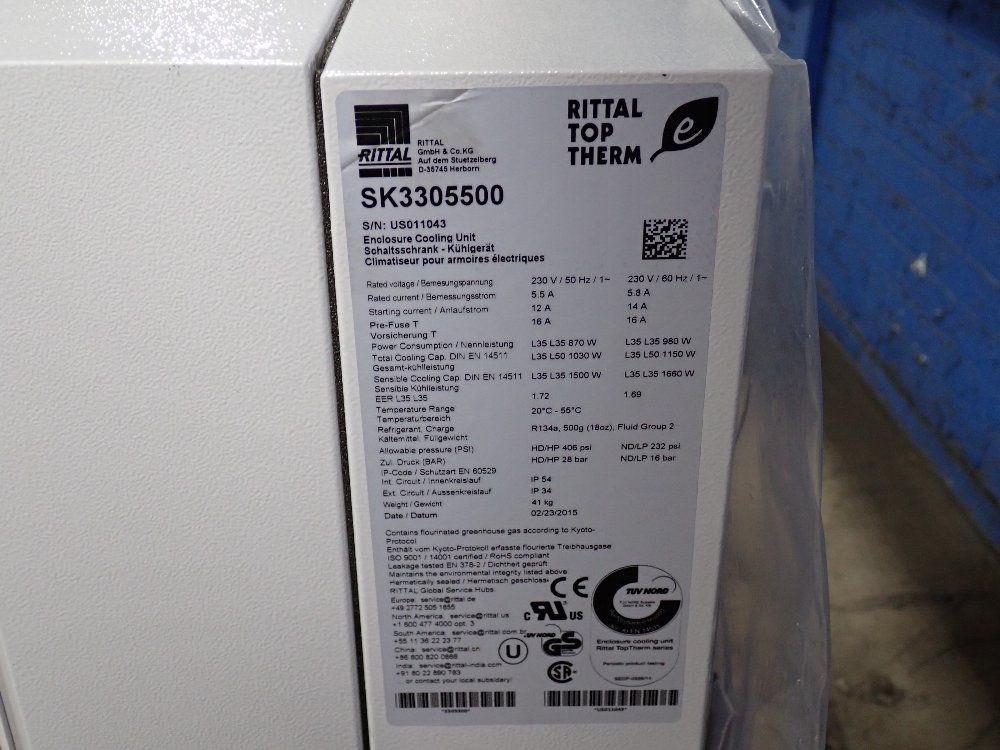 Rittal Enclosure Cooling Unit - Sk3305500