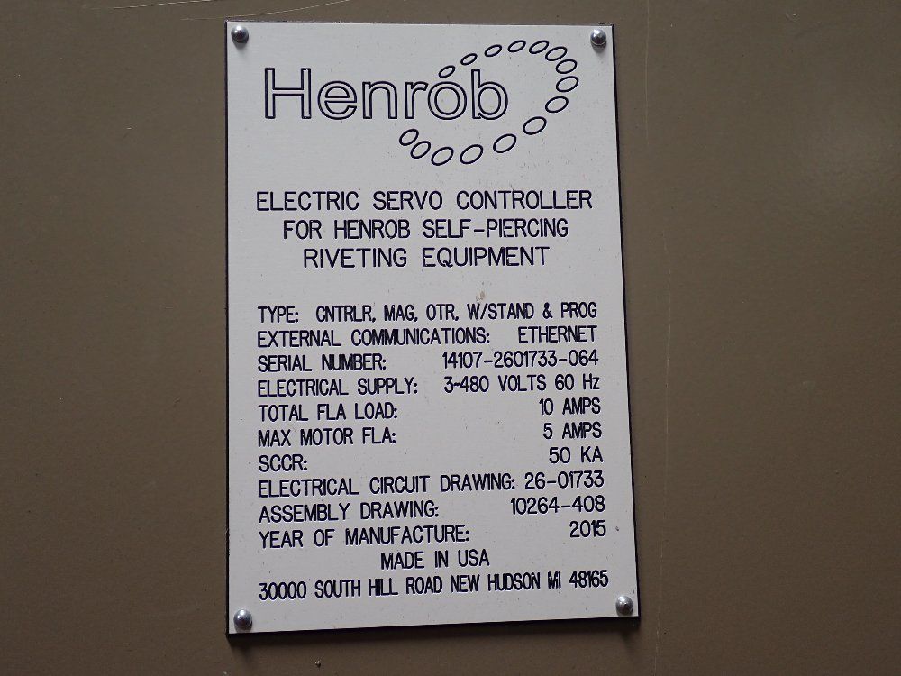 Henrob 10 A Electric Servo Controller