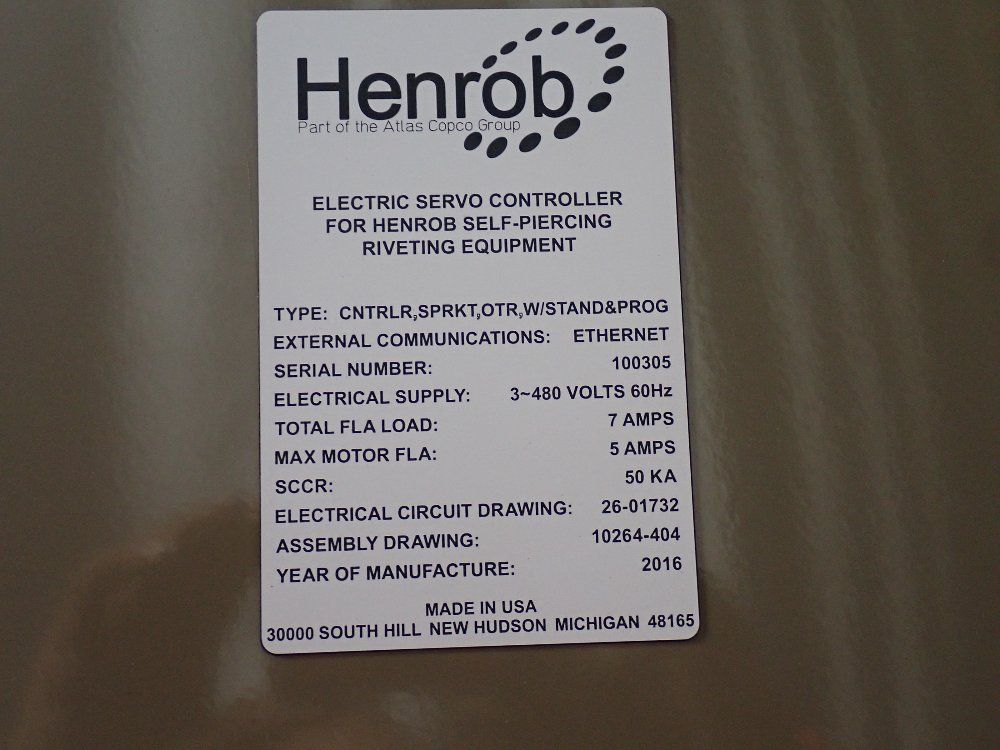 Henrob 7 A Electric Servo Controller