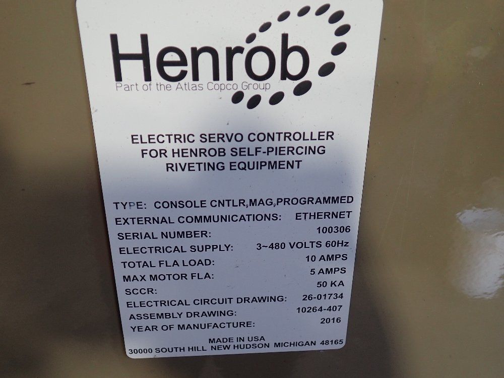 Henrob 10 A Electric Servo Controller