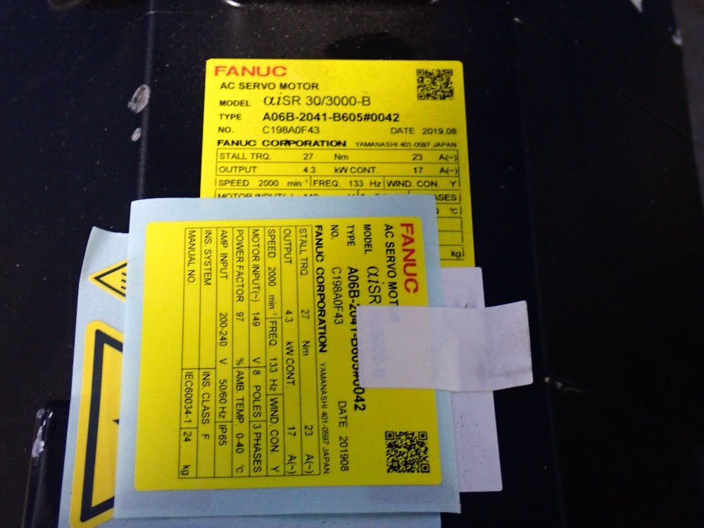 Fanuc Servo Motor - A06b-2041-b605#0042