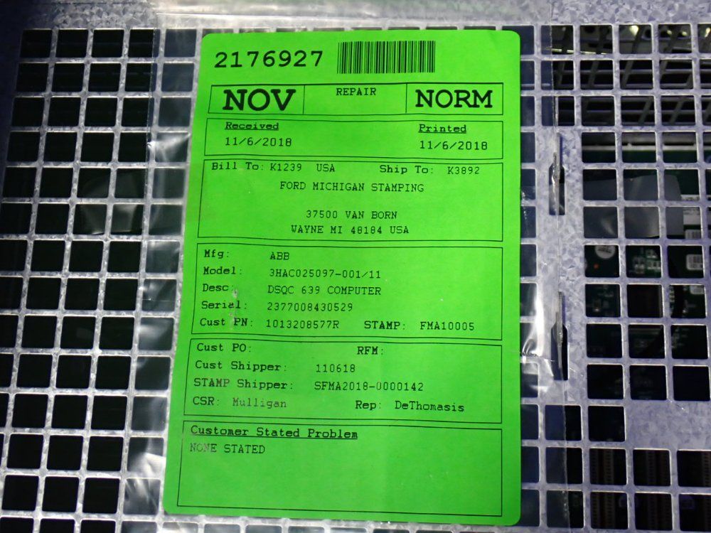 Abb Dsqc 639 Computer - 3hac025097-001/11