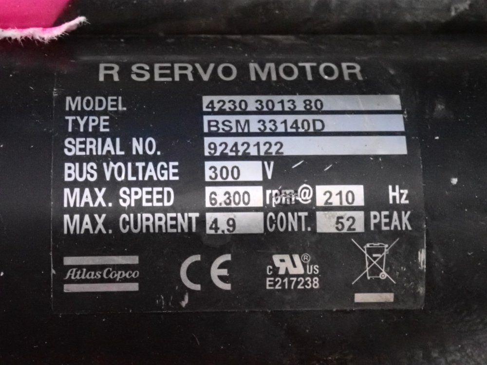 Atlas Copco Screwdriver - Bsm 33140d