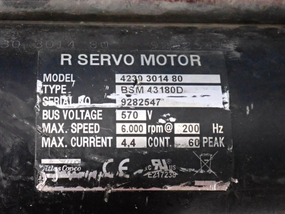 Atlas Copco Screwdriver - Bsm 43180d