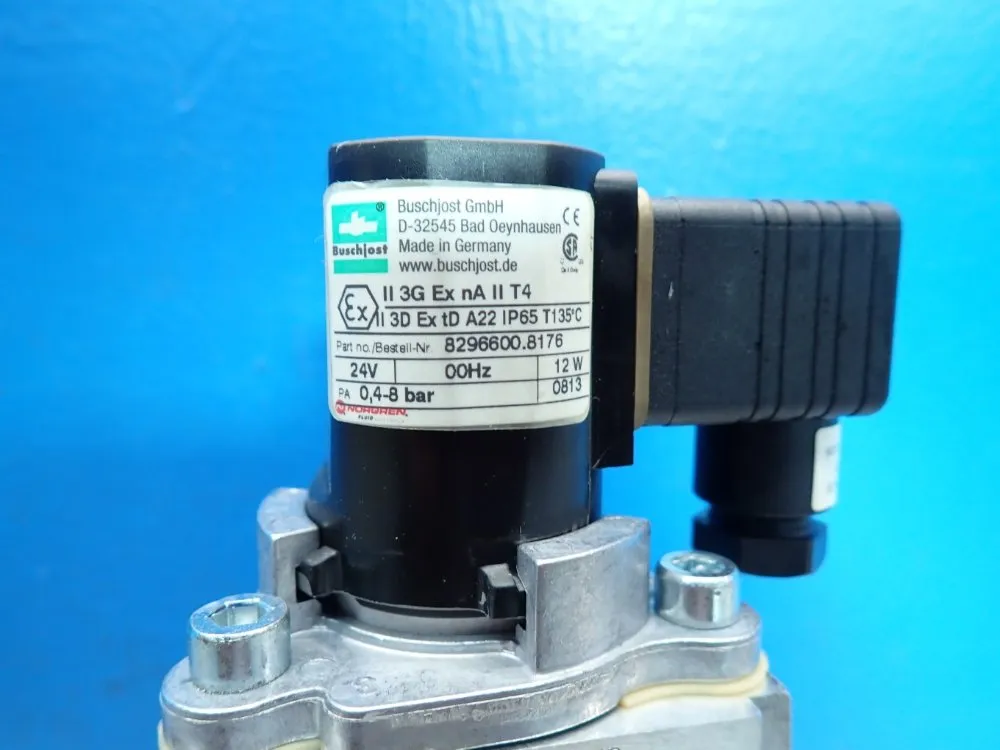 Buschjost Gmbh Aluminum Dust Filter Valve - 8296600.8176