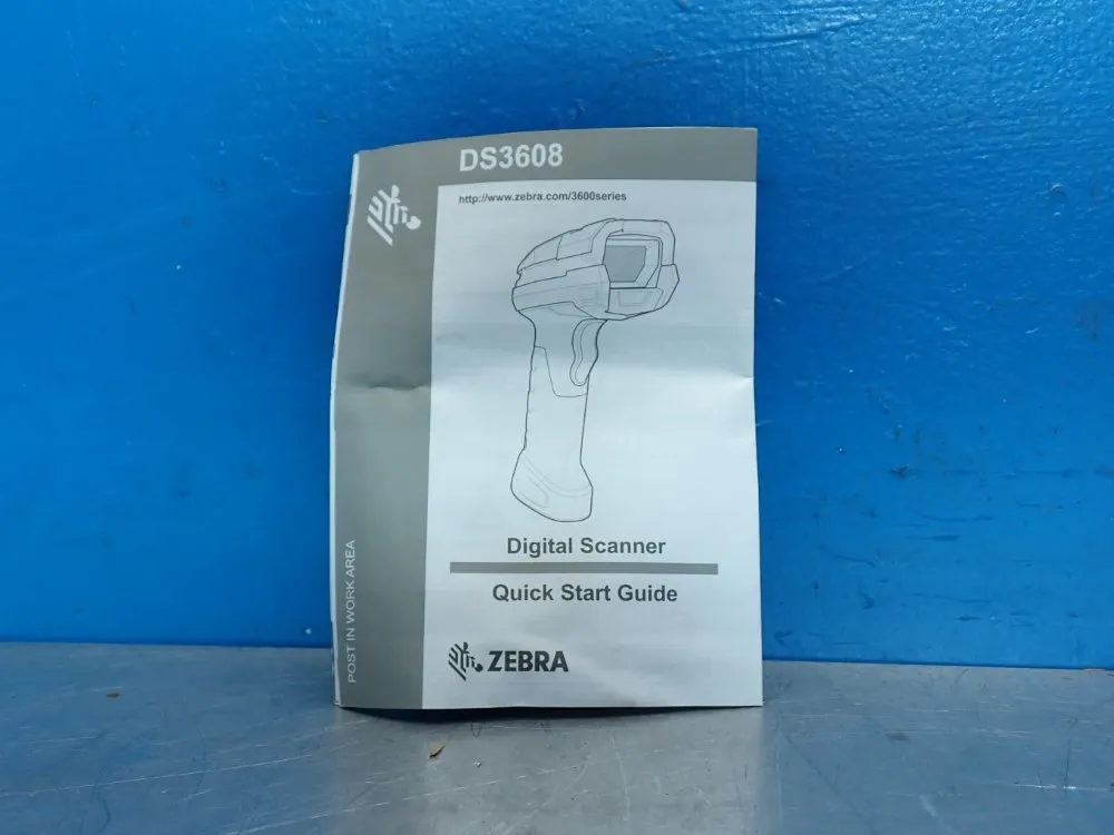 Zebra Barcode Scanner - Ds3608-dp20003vzww