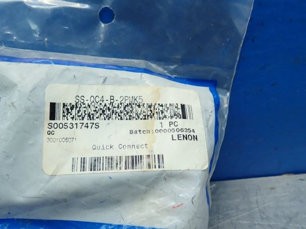 Swagelok Quick Connect Body, 0.2 Cv, 1/8 In. Male Npt - Ss-qc4-b-2pmk5