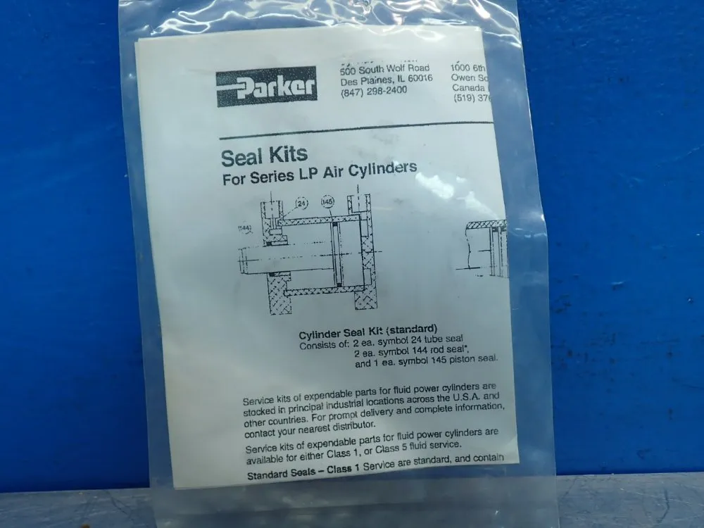 Parker 50mm P1d Piston Seal Kit - Pk050p1d01p1d