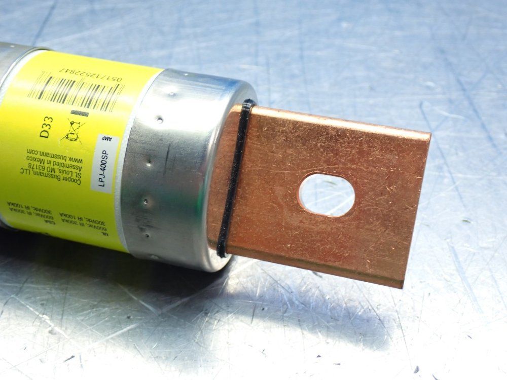 Cooper / Bussman 2" Diameter General Purpose Time Delay Fuse - Lpj-400sp