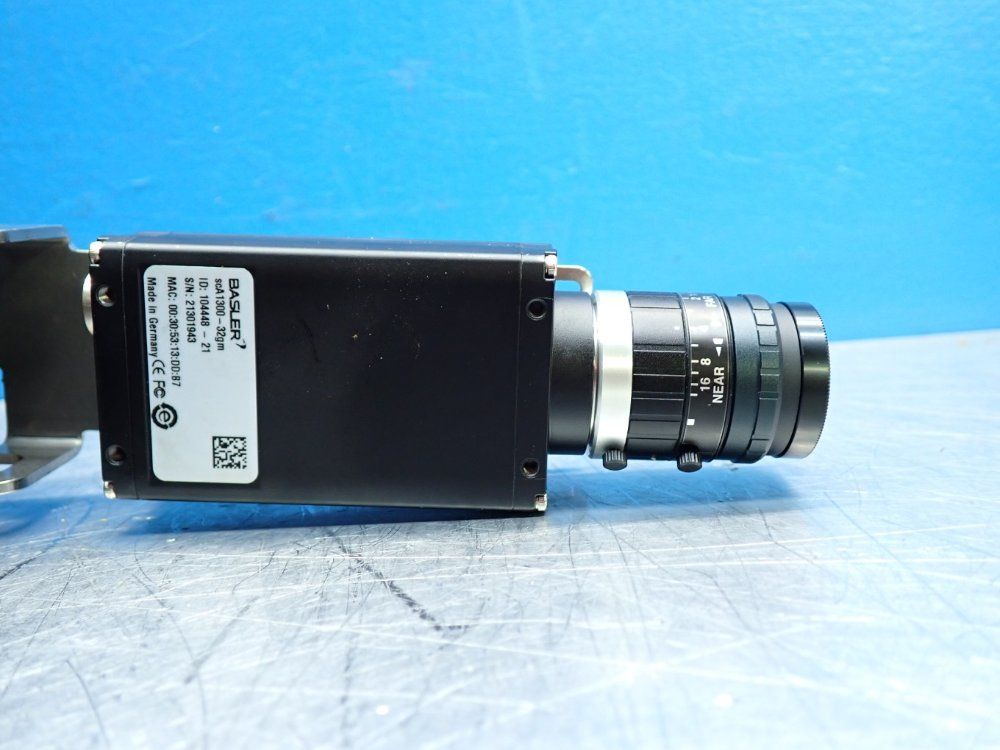 Basler Electric 9mm Ccd Camera Hf35ha-1b Lens With Cylinder Enclosure - Sca1300-32gm