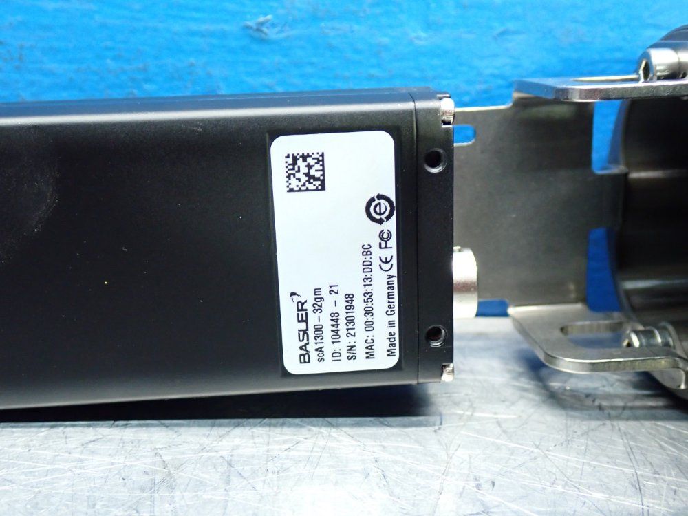 Basler Electric 9mm Ccd Camera Hf35ha-1b Lens With Cylinder Enclosure, - Sca1300-32gm