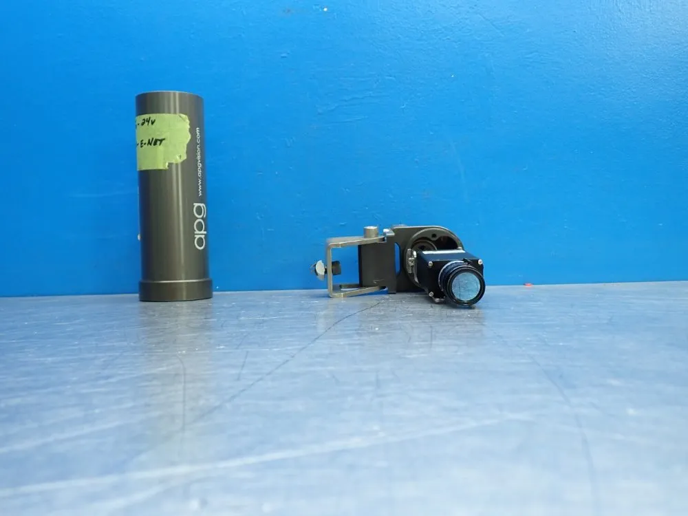 Basler Electric 9mm Ccd Camera Hf35ha-1b Lens With Cylinder Enclosure - Sca1300-32gm