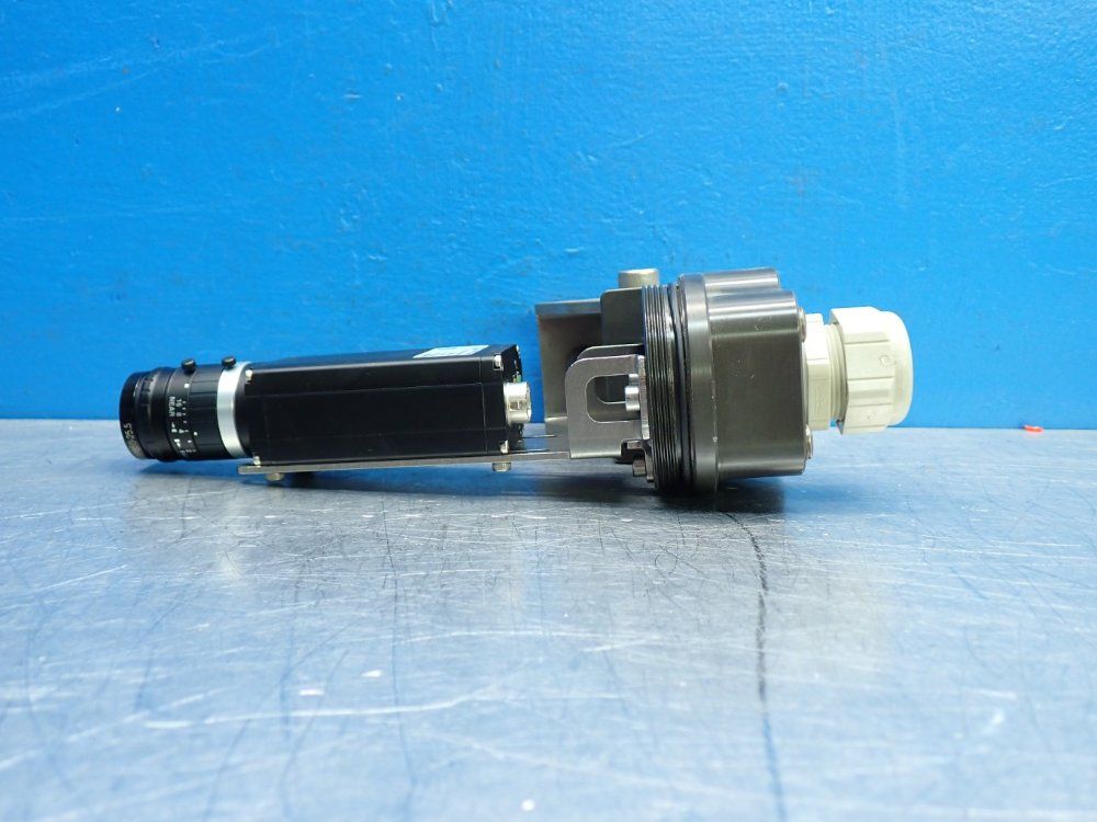 Basler Electric 9mm Ccd Camera Hf35ha-1b Lens With Cylinder Enclosure - Sca1300-32gm