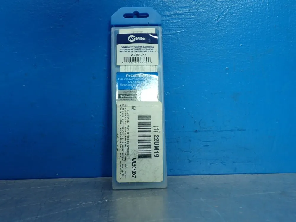 Weldcraft 1.00mm Lanthanated Tungsten - Wl2040x7