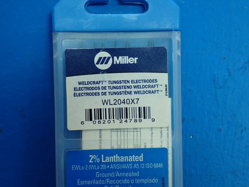 Weldcraft 1.00mm Lanthanated Tungsten - Wl2040x7