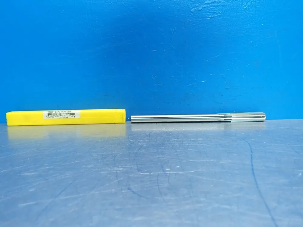 Morse 16mm High Speed Steel Straight Shank Straight Flute Chuckinng Reamer 22380 - 22380